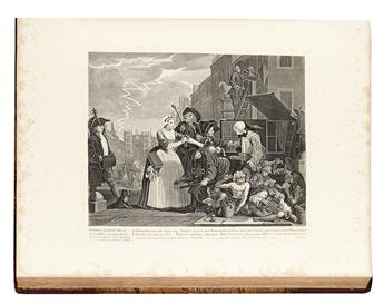 HOGARTH, WILLIAM. The Works of William Hogarth, from the original Plates restored by James Heath.